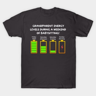 Funny Grandparent Babysitting T-Shirt